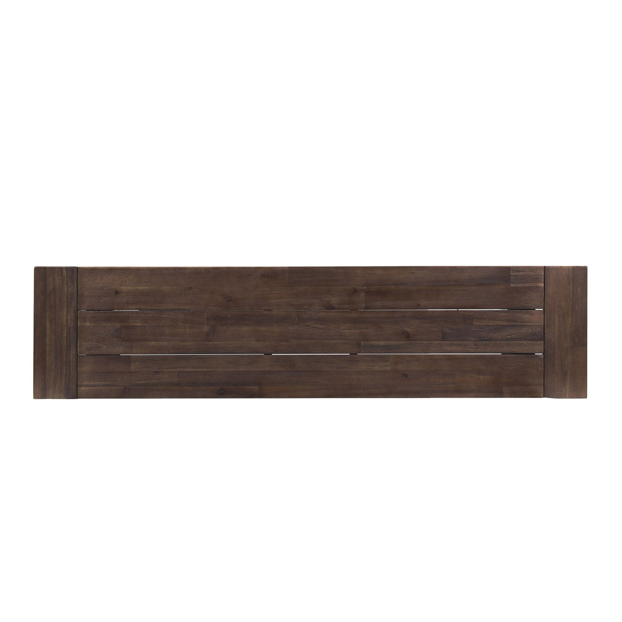 Tranquilizer - Outdoor Acacia Wood Bench With Slat Panel Design