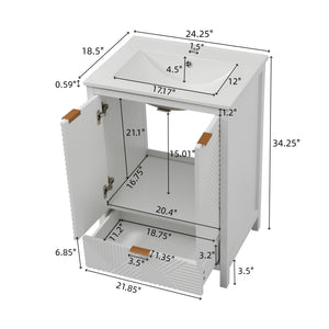 Modern Bathroom Vanity With Sink Combo