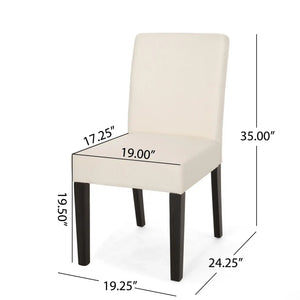 Contemporary Dining Chair With Upholstered Seating And Tapered Legs - Best Buy Furniture