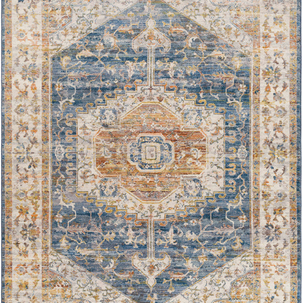 Solana Distressed Medallion Area Carpet - Clearance