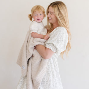 Bamboni® Receiving Blanket 30" x 40" Bamboo Rayon Blend