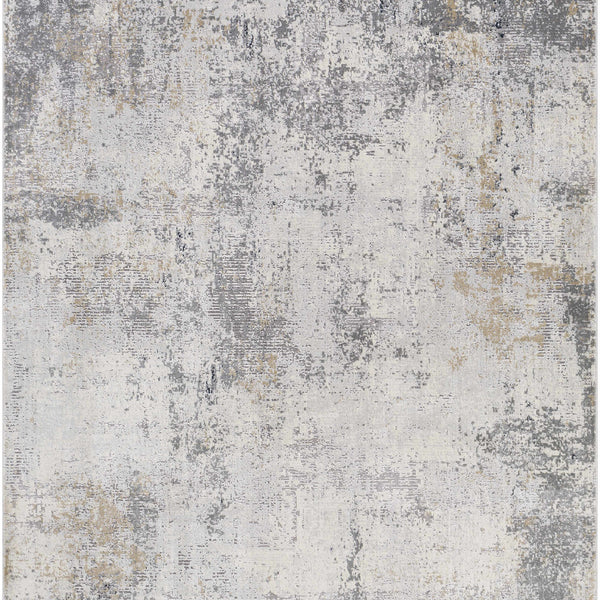 Baranduda Abstract Gray Luxe Rug