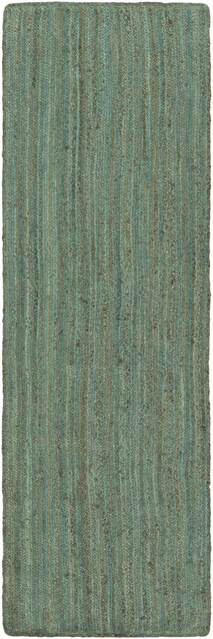 Barksdale Green Hand Woven Jute - Clearance