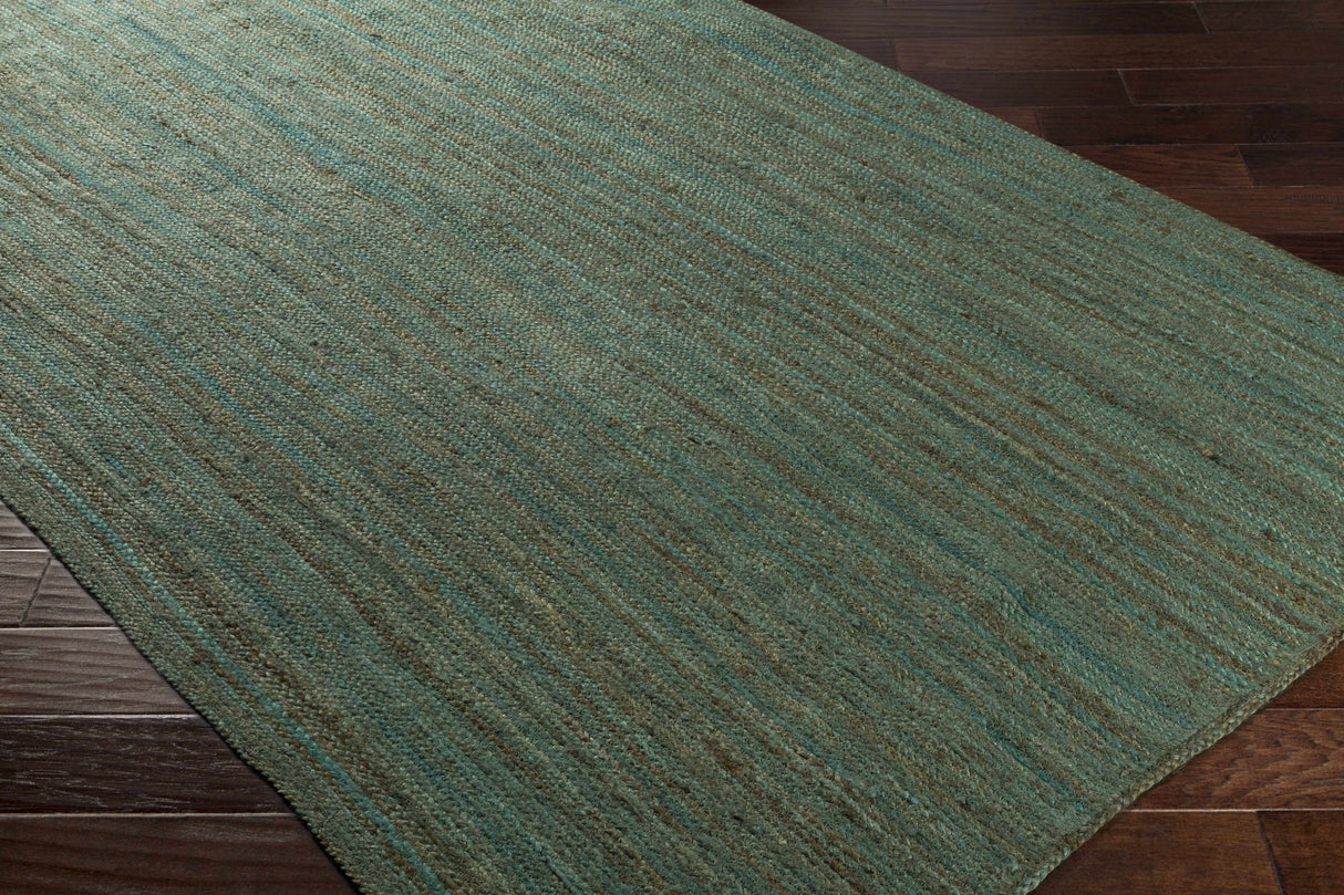 Barksdale Green Hand Woven Jute - Clearance