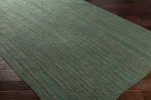 Barksdale Green Hand Woven Jute - Clearance
