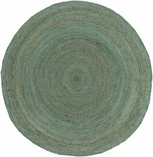 Barksdale Green Hand Woven Jute - Clearance