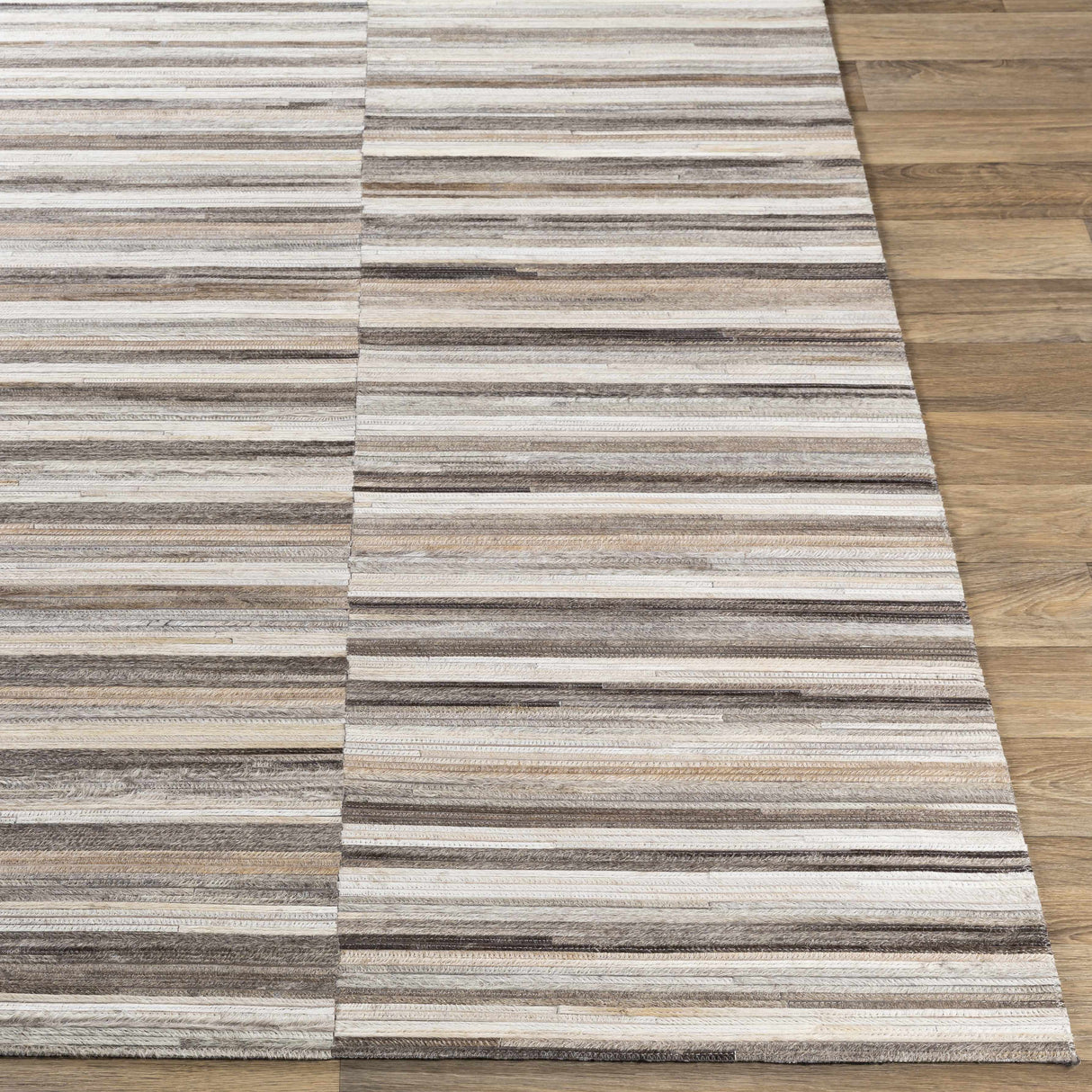 Batehaven Premium Leather Hand Crafted Rug - Clearance