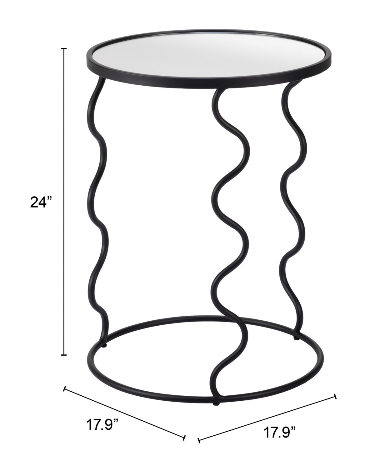 Zuo Modern Bastia Side Table