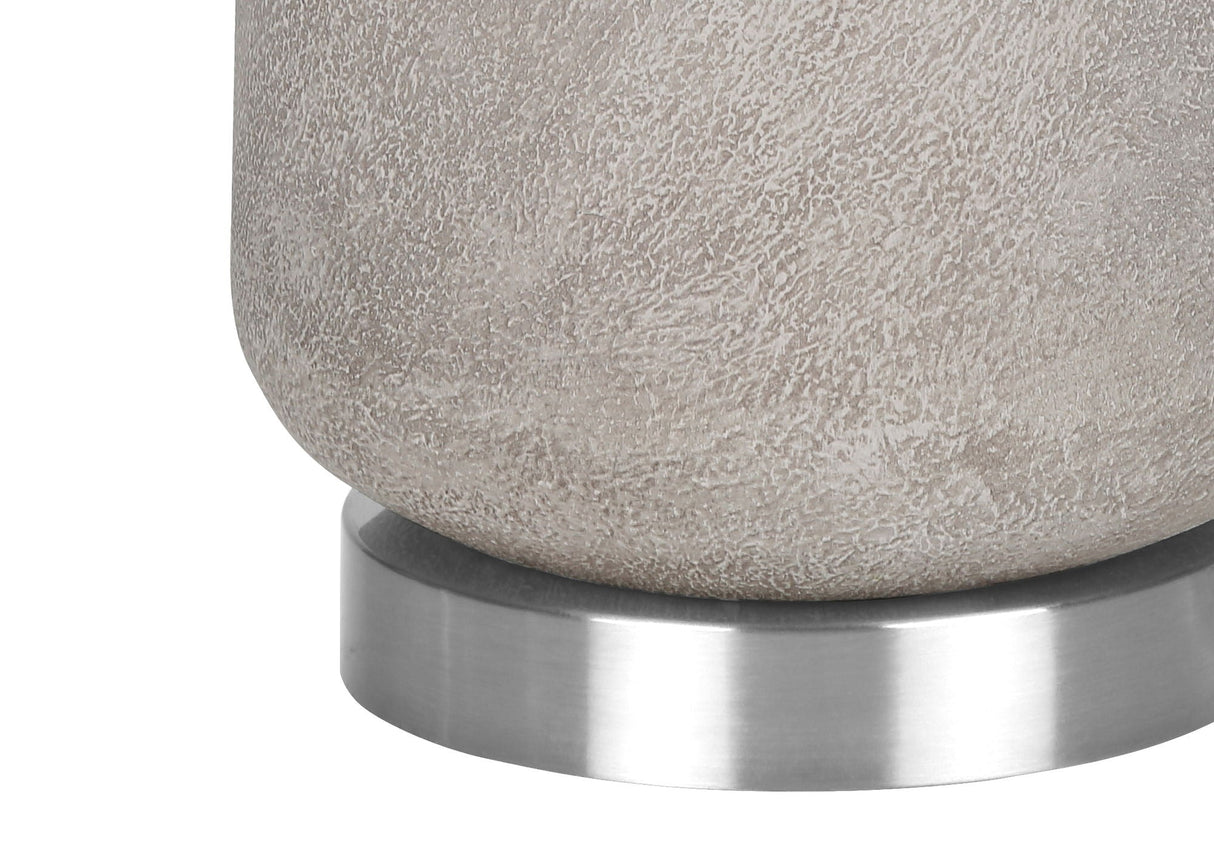 Lighting, Table Lamp, Resin, Modern - Gray - Best Buy Furniture