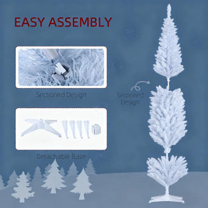 8ft Pencil Artificial Christmas Tree