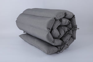 Outdoor Lounge Chair Cushion Replacement Set - Grey 2PC