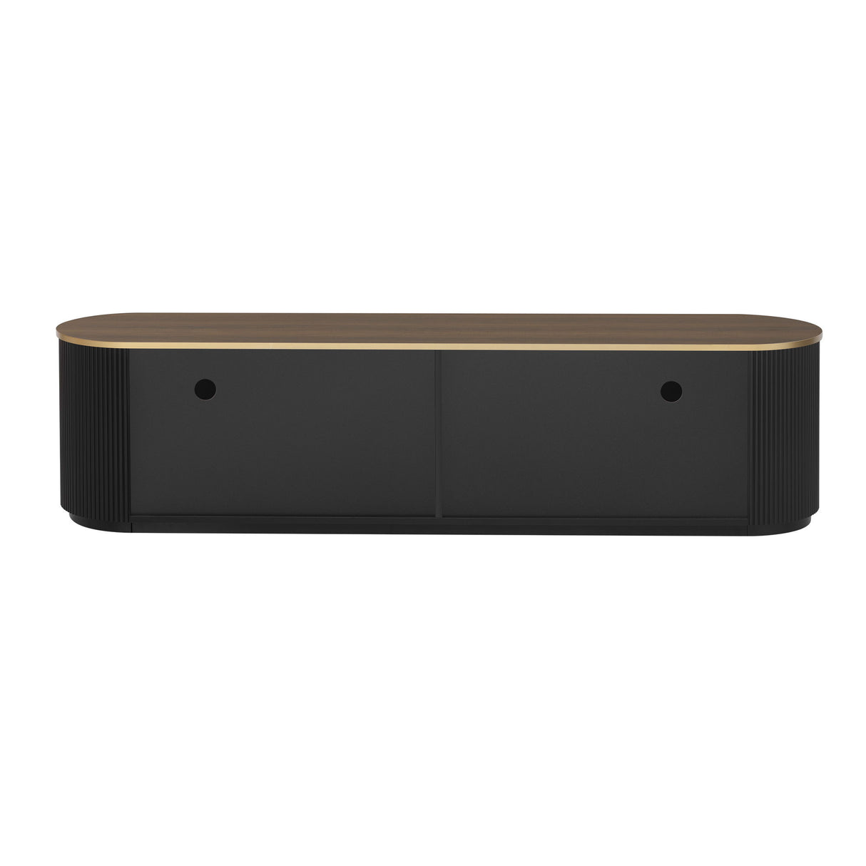 Modern Minimalist TV Stand For TVs Up To 80" With 3 Drawers And 1 Shelf