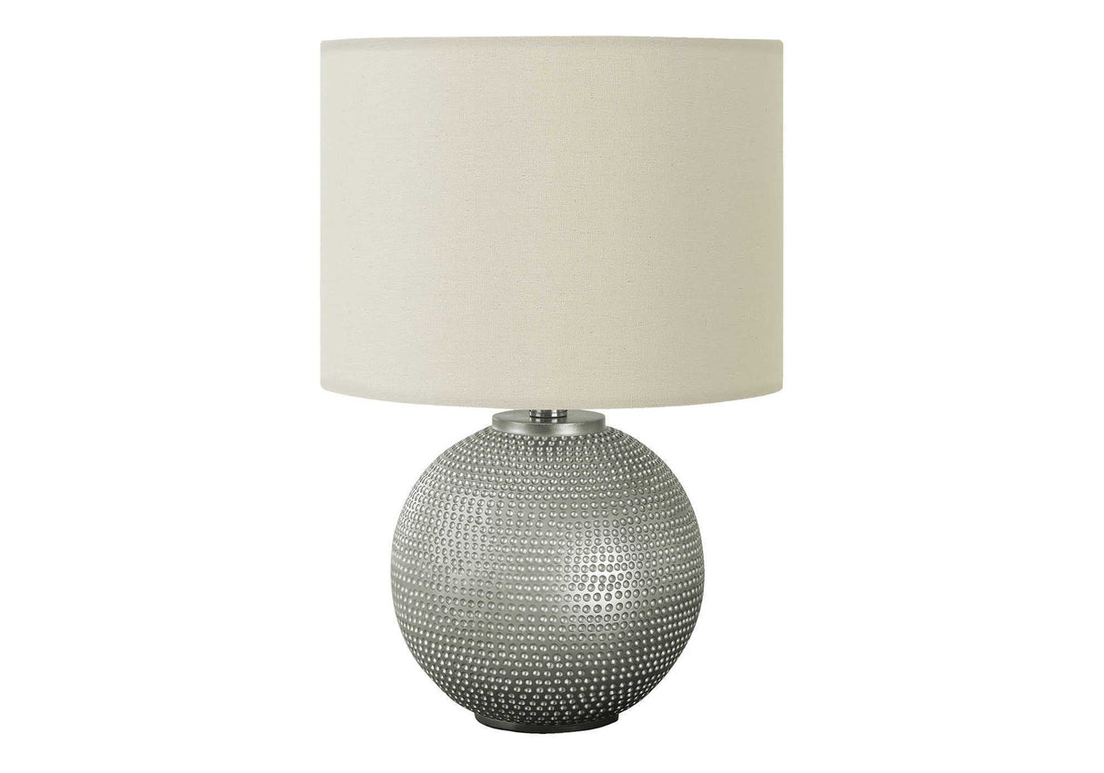 Lighting, Table Lamp, Modern - Gray / Cream - Best Buy Furniture