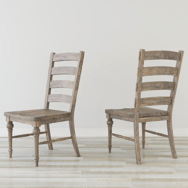 Ladderback Dining Chairs, (Set of 2) - Taupe