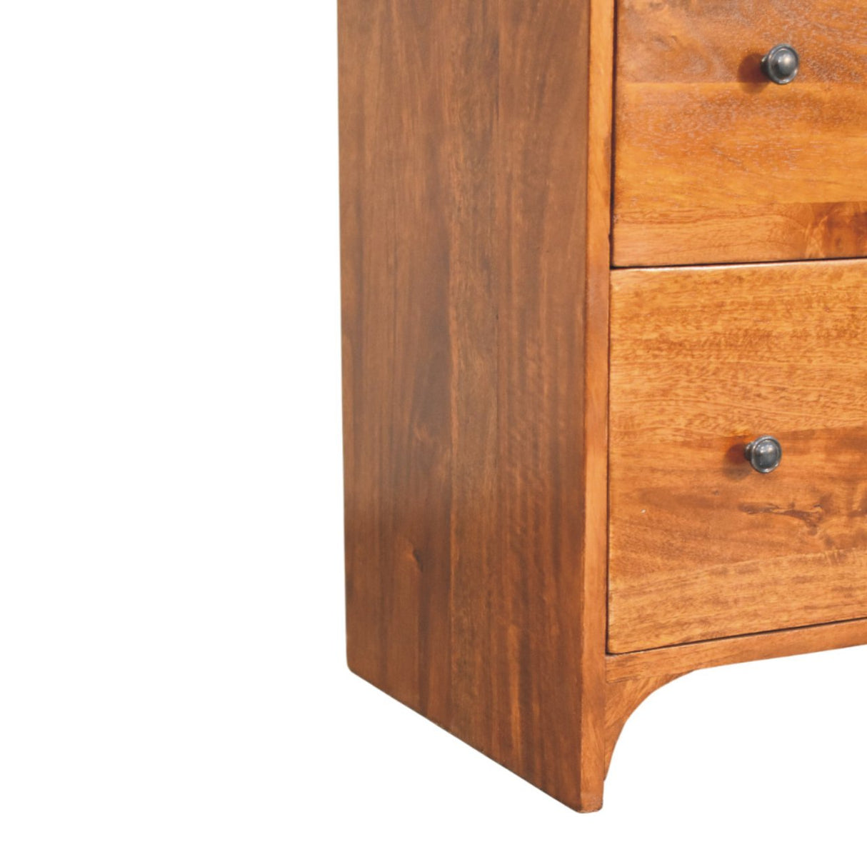 Solid Wood Newton Chest, 3-Drawers, Chestnut
