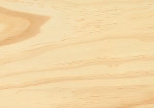 Natural Pine Finish 2pcs Storage Boxes with Caster Wheels