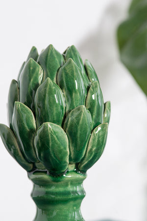 Helsa Blooming Artichoke Accent - Small Green