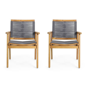 Outdoor Rope Dining Chair (Set of 2)