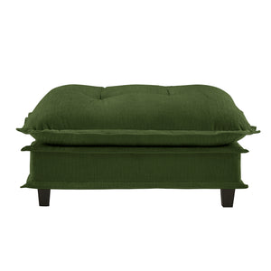 73 Chenille Ottoman