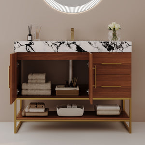 36" Modern Free-Standing Bathroom Vanity