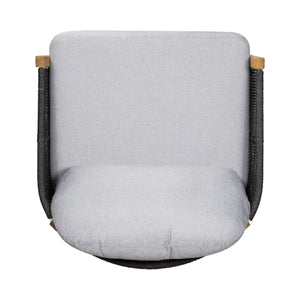 Grotta Outdoor Wood Club Chair