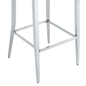 Bar Chairs & Crystal Clasp Design (Set of 2)