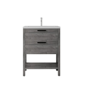 24 Inch Freestanding Bathroom Vanity with Sink