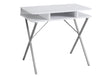 Computer Desk For Home Office, Laptop, Storage Shelves, Modern Convenient Design - White - Best Buy Furniture