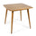 Modern Indoor Square Acacia Wood Dining Table With Toothpick Leg Design - Best Buy Furniture