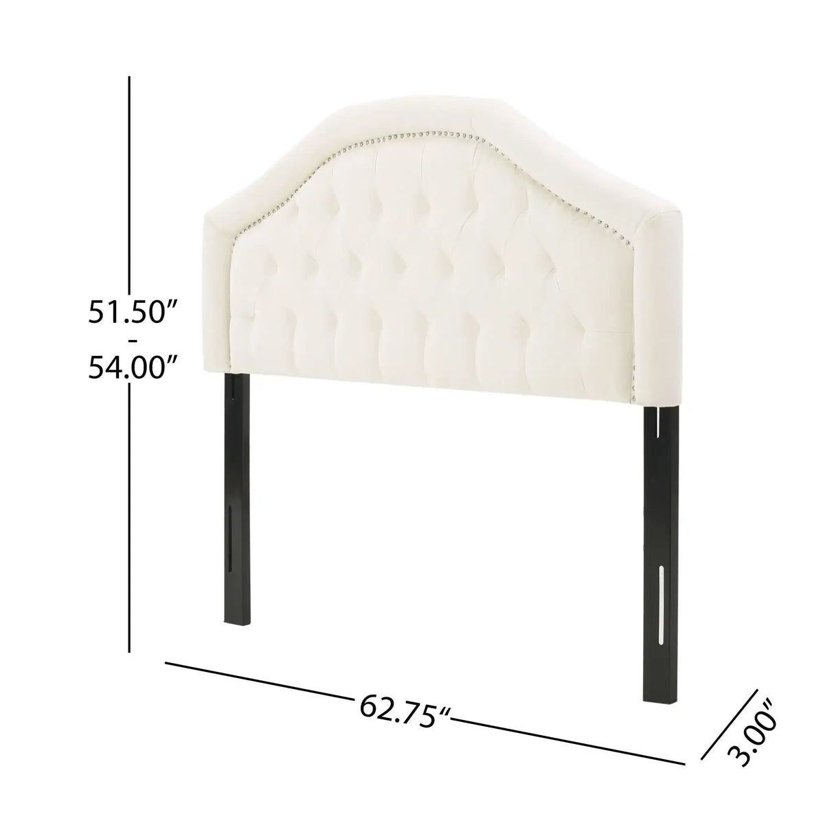Kaarina - Contemporary Tufted Fabric Headboard - Best Buy Furniture
