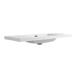 42" Bathroom Resin Sink