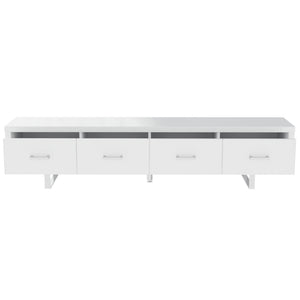 TV Stand With Slatted Drawers