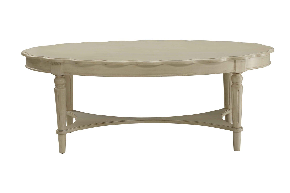 Fordon - French Antique Coffee Table - Ivory - Best Buy Furniture