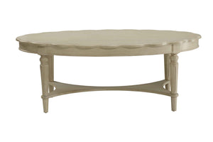 Fordon - French Antique Coffee Table - Ivory - Best Buy Furniture