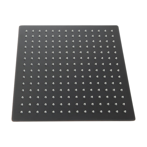 10" Square Rainfall Shower Head With Silicone Nozzle - Oil-Rubbed Bronze