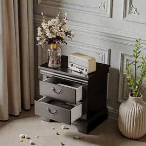 Nightstand With 2 Drawers