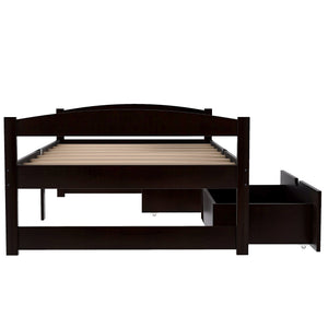 Platform Bed With 2 Drawers