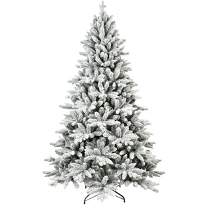 5ft Flocked Christmas Tree with 768 Tips