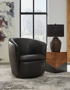 Kierreys - Swivel Chair - Best Buy Furniture