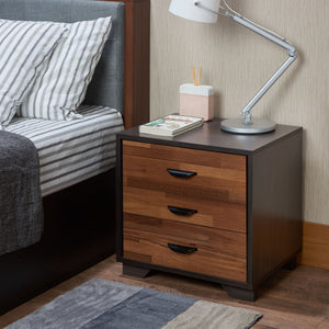 Eloy - Accent Table - Walnut / Espresso - Best Buy Furniture