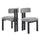 Modern Upholstered Armless Dining Chairs With Metal Legs - Best Buy Furniture