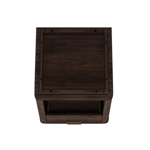 Evelyn - Nightstand With 1 Drawer And Open Shelf