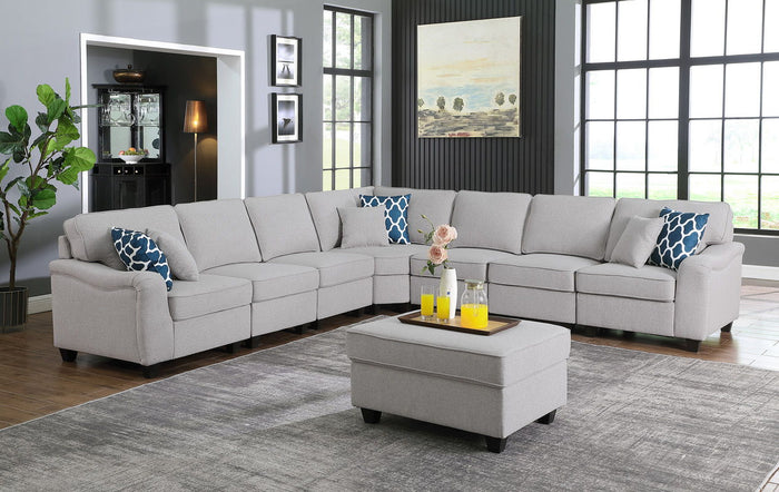 Leo Modular Sofa and Ottoman