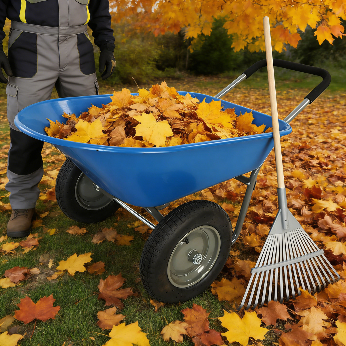Two Wheeled Trolley Wheel Barrow