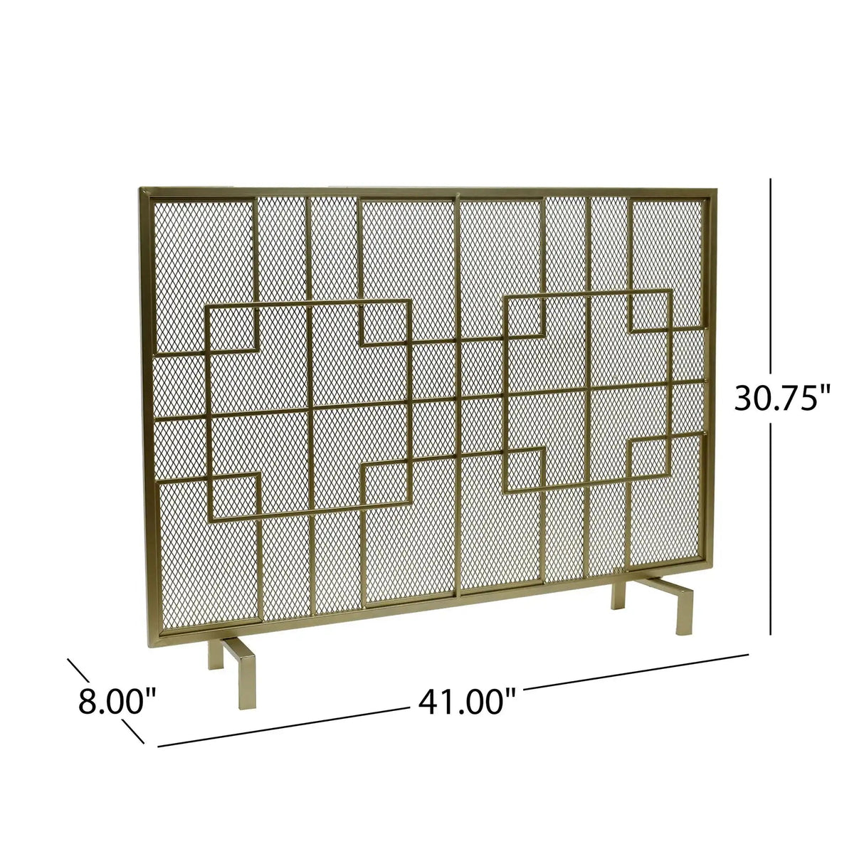 Dorothy - Modern Single Panel Iron Fire Screen - Best Buy Furniture