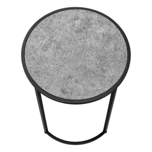 Round Accent Side Table, Contemporary & Modern