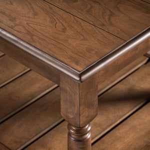 Vibe Haus Farmhouse Wooden Coffee Table