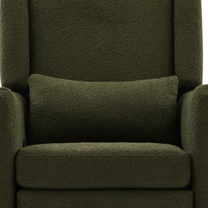 Wide Wingback Swivel Glider Rocker Recliner Chair