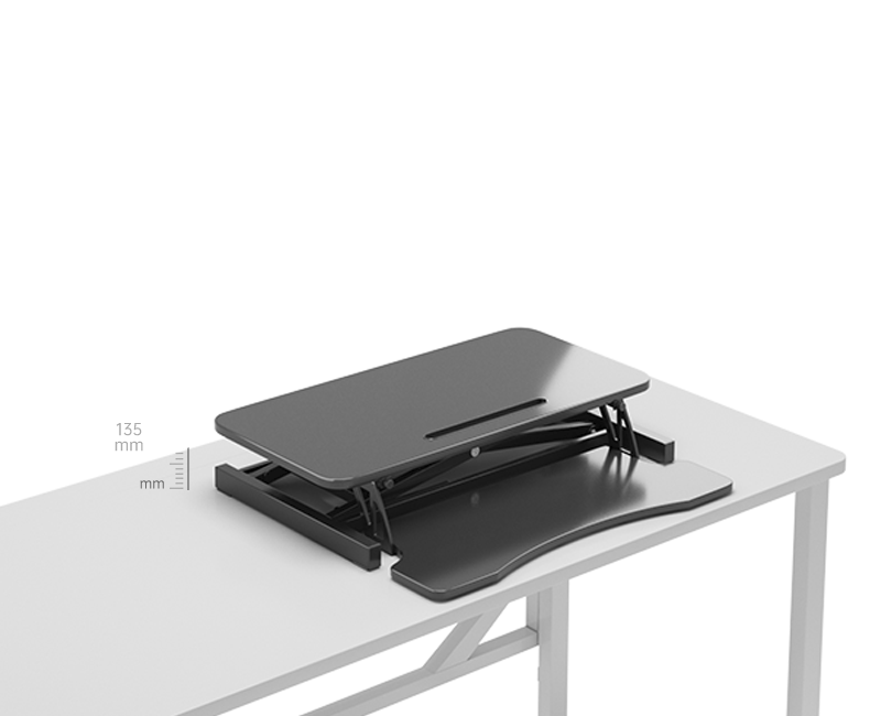 32 Inch Height Adjustable Desk Converter