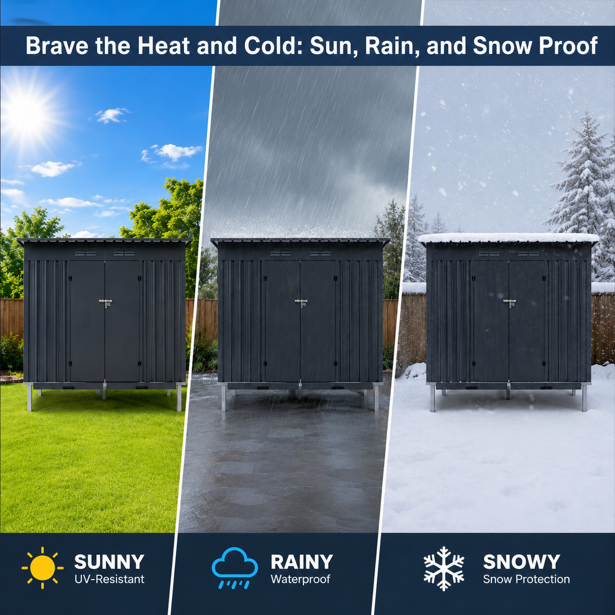 Outdoor Galvanized Metal Chicken Coop